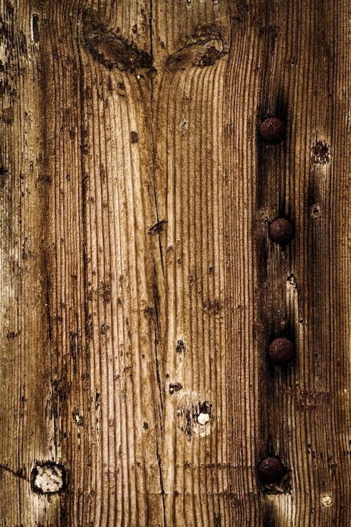 Foto gratuito bella vecchia struttura antica in legno scuro sfondo surface background. spazio di copia.