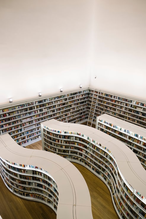 Foto gratuito biblioteca a singapore