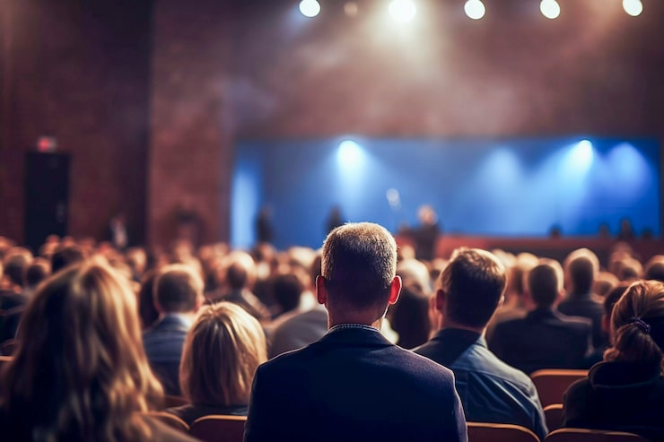 Foto gratuito persone che prendono parte a un evento ad alto protocollo