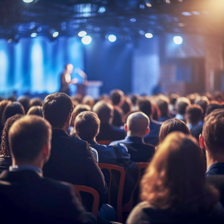 Foto gratuito persone che prendono parte a un evento ad alto protocollo