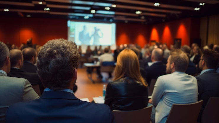 Foto gratuito persone che prendono parte a un evento ad alto protocollo