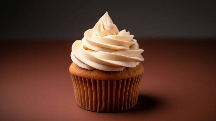 Foto gratuito primo piano sul delizioso cupcake