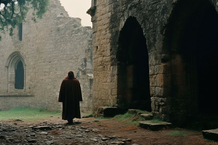 Foto gratuito rendering storico medievale del contadino