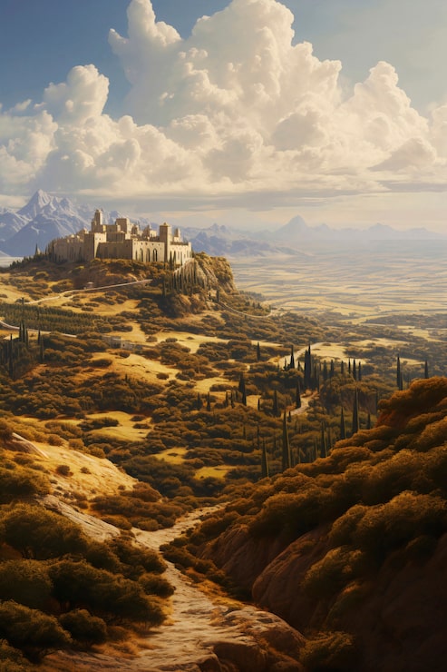 Foto gratuito scenario ispirato a un videogioco
