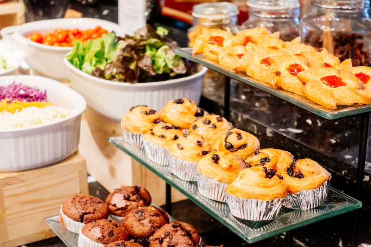 Foto gratuito servizi di ristorazione a buffet