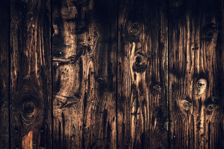 Foto gratuito superficie del primo piano di legno duro del grunge