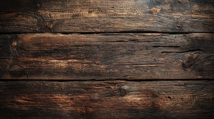 Foto gratuito texture di assi di legno scuro, rustico e invecchiato