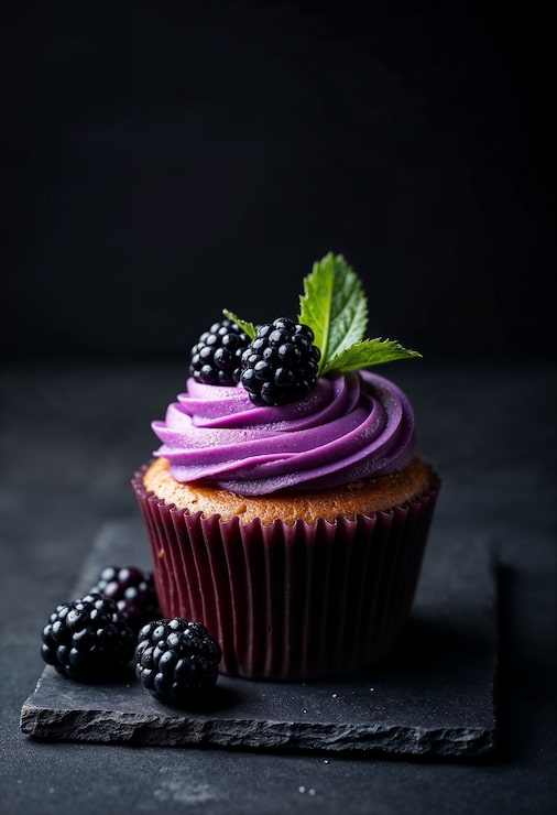 Foto gratuito un delizioso cupcake con la glassa.