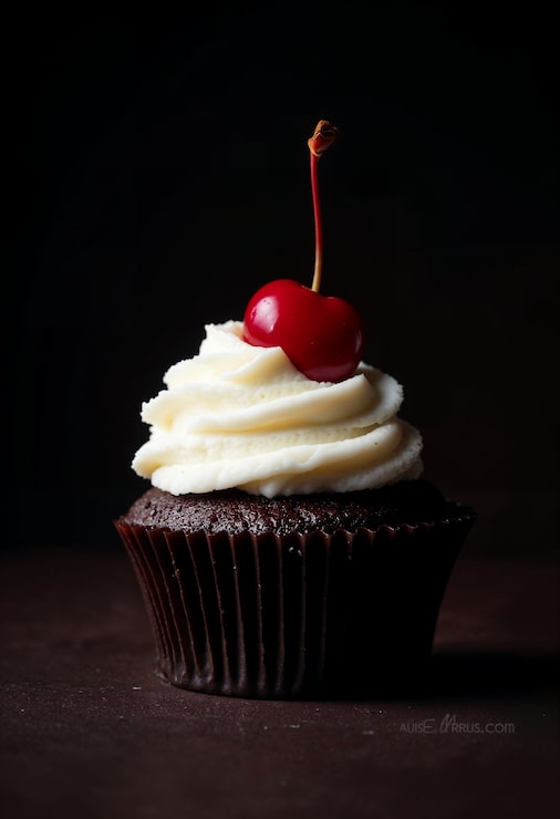 Foto gratuito un delizioso cupcake con la glassa.