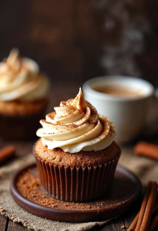 Foto gratuito un delizioso cupcake con la glassa.