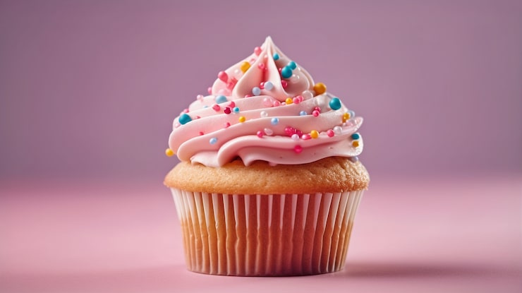 Foto gratuito vista di un delizioso e dolce dolce con glassa