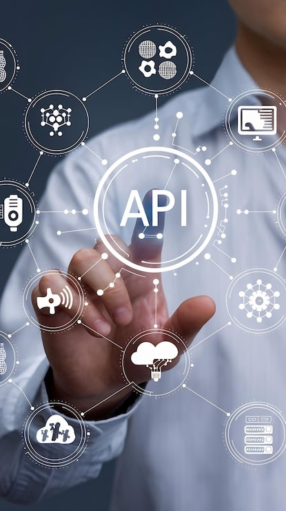 Photo api application programming interface menghubungkan layanan di internet dan memungkinkan komunikasi data jaringan