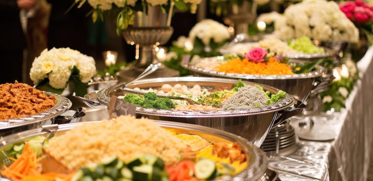 Foto banquet catering nella contea di san diego mecca servizi alimentari