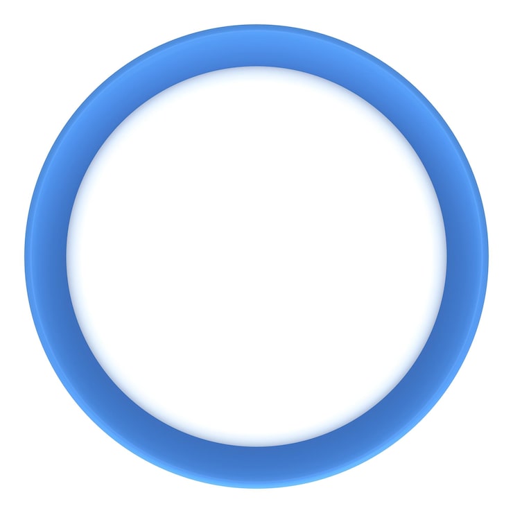 Foto bracciale bianco elasticizzato in caucciù blu