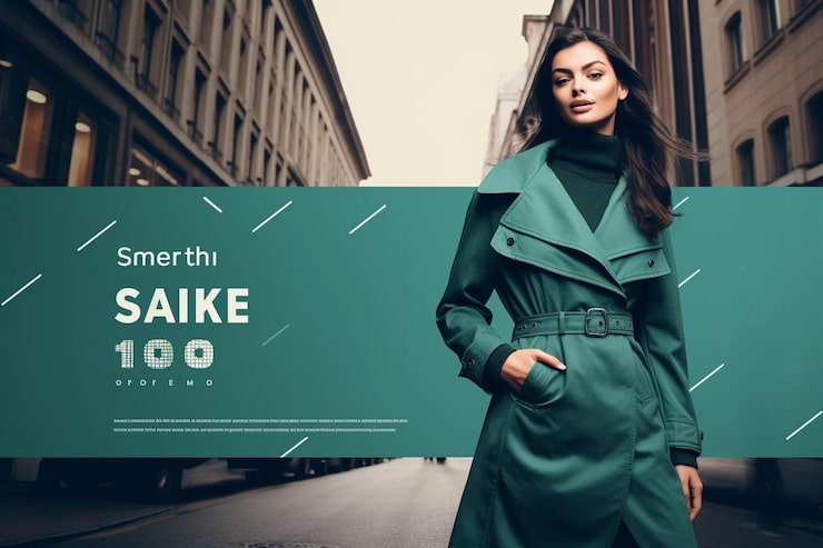Foto copertina youtube di vendite di moda con design retro