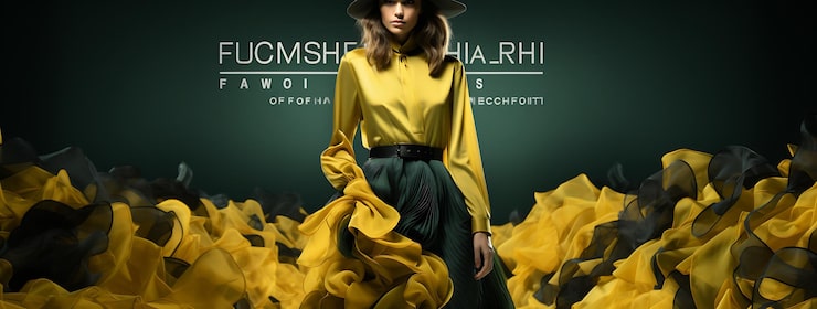 Foto design di banner in stile alta moda con capolavori ad alta risoluzione per immagini accattivanti