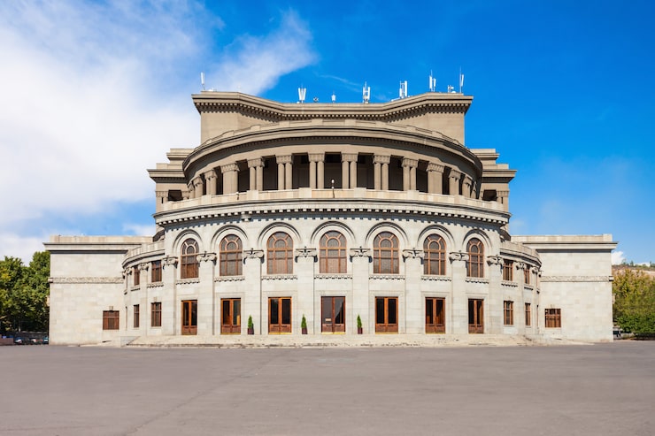 Photo gedung opera, yerevan