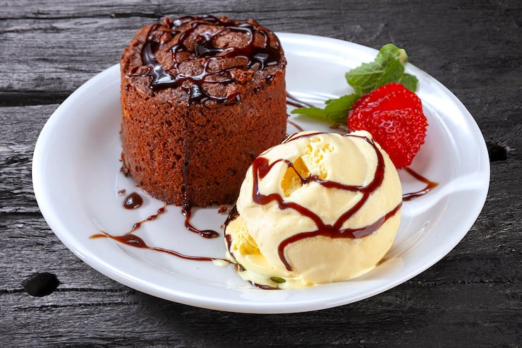 Foto pettit gateau dessert