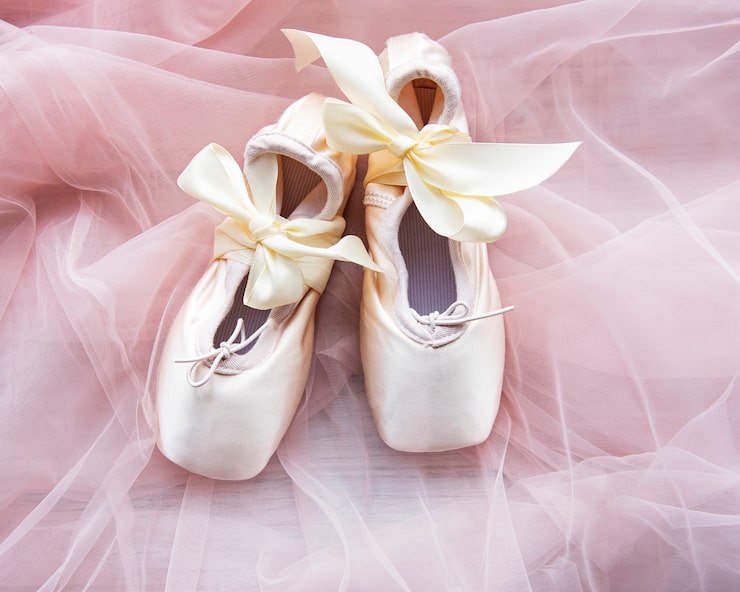Photo sepatu balet pointe
