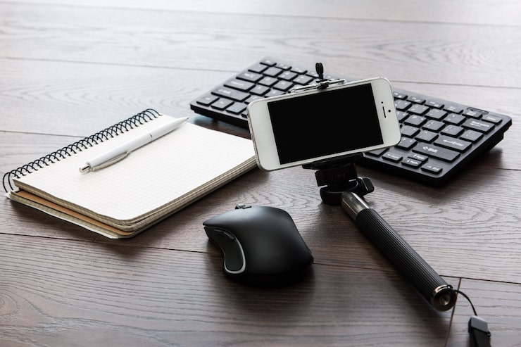 Photo tempat kerja blogger