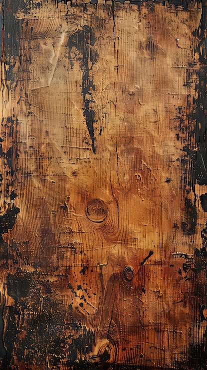 Foto texture grunge su una tela marrone con immagine di spazio di copia