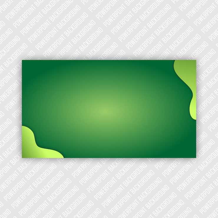 Foto una carta verde con uno sfondo verde con un disegno su di essa