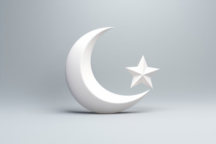 Zdarma Fotografie 3d renderování prvků pro oslavu islámského ramadánu