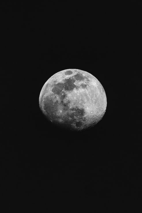 Zdarma Fotografie černobílá fotografie úplňku