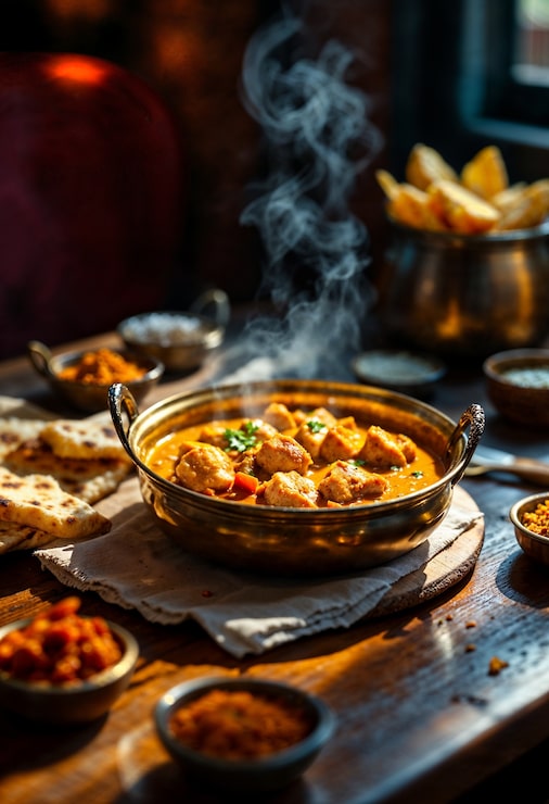 Foto grátis cozinha mundial com comida deliciosa