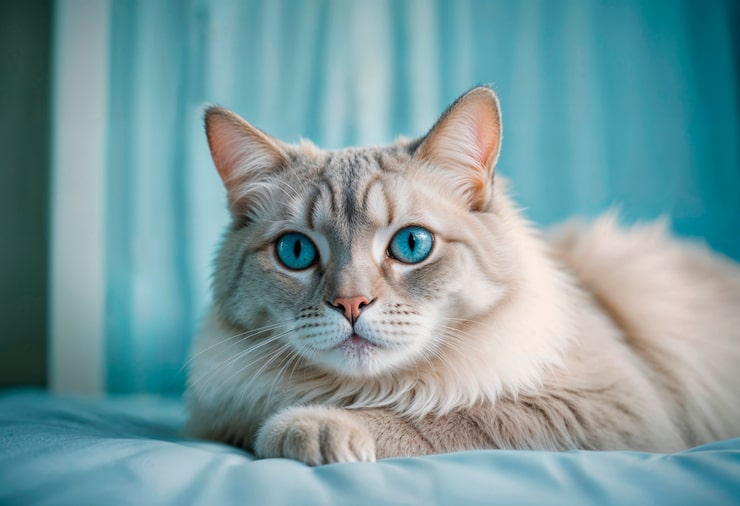 Foto grátis estilo de vida adorável do gato