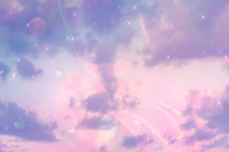 Foto grátis fundo de céu pastel com espaço de texto
