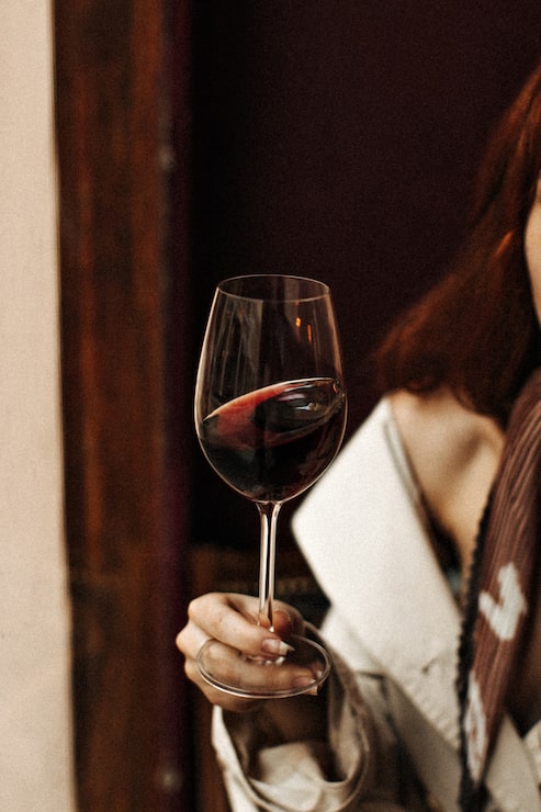 Foto grátis imagem de um copo de vinho