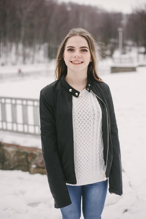 Foto grátis menina no inverno