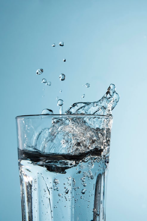 Foto grátis vidro transparente com água