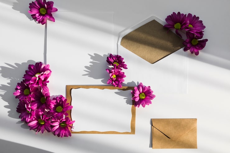 Kostenlose Foto blumendekorationen für die hochzeit