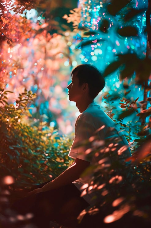 Kostenlose Foto die schönheit der digitalen kunst durch immersive erfahrungen.