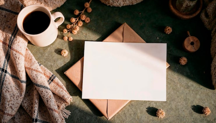 Kostenlose Foto gemütliche schreibwaren mit rustikaler dekoration und kaffee