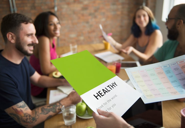 Kostenlose Foto gesunde ernährung lebensmittel lifestyle bio wellness grafik