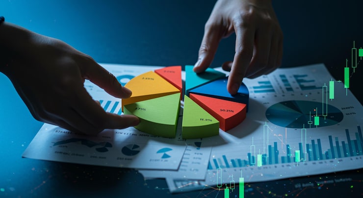 Foto análisis del mercado financiero