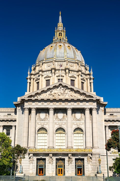 Foto ayuntamiento de san francisco una oficina del gobierno en california estados unidos