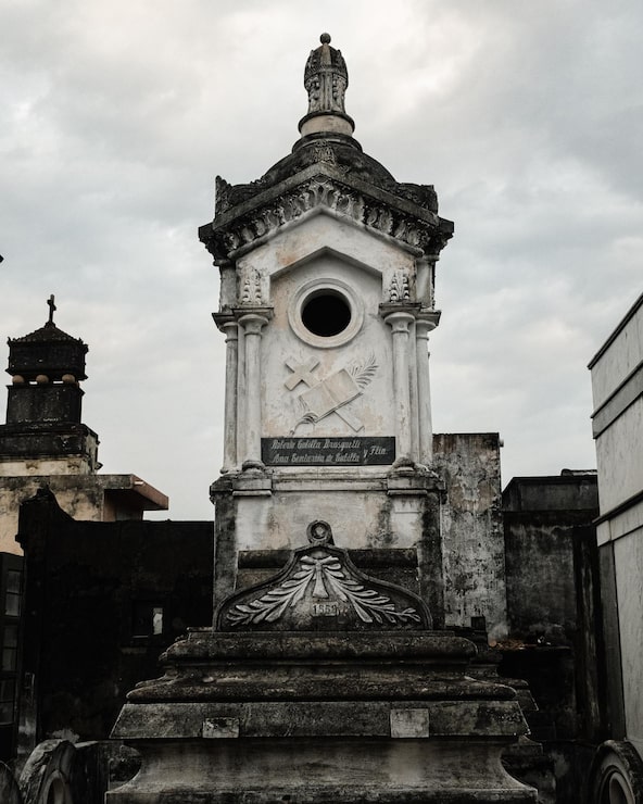 Foto cementerio de la recoleta en el paraguay