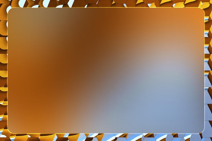 Foto fondo de marco de morfismo de vidrio degradado de foto