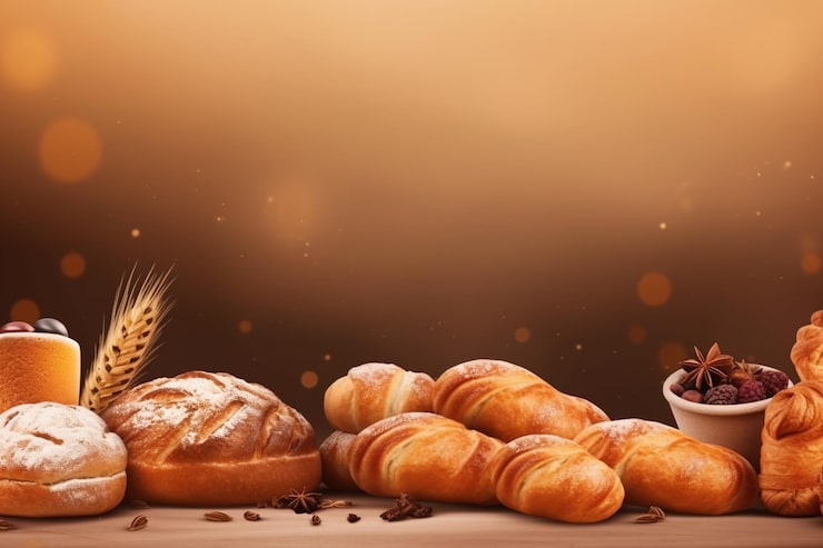 Foto fondo de panadería casera