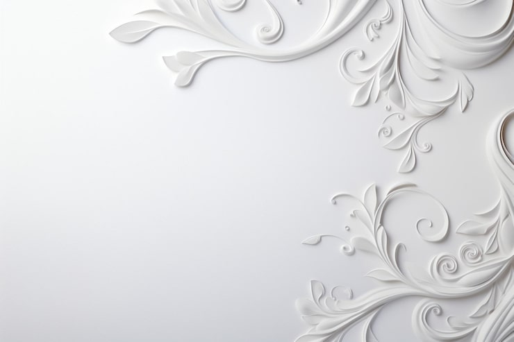 Foto fundo branco elegante para projetos refinados pintura de arte fundo de gradiente branco
