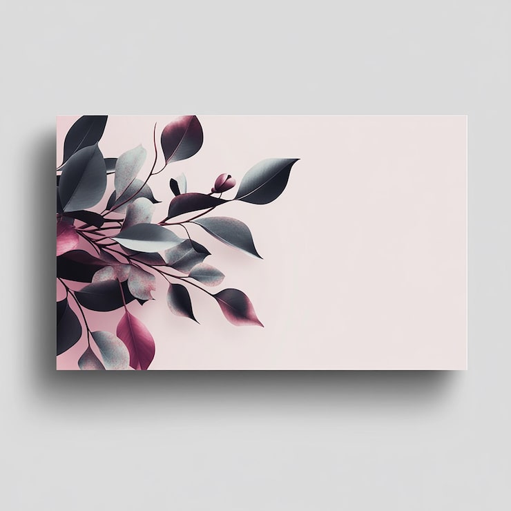 Foto horizontales flyer-layout, das modernität und eleganz verbindet