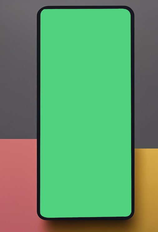Foto layout para substituição fácil da tela do seu smartphone layout do telefone apresentação comercial dispositivo em branco