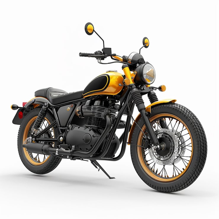 Foto modelo de motocicleta