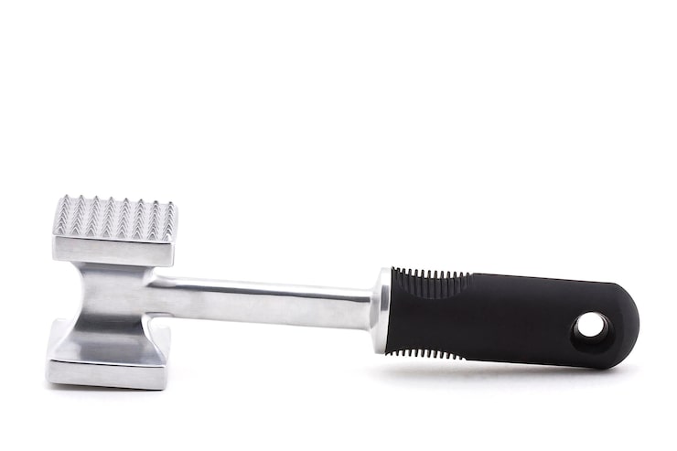 Foto objeto utensilio de cocina martillo de cocina para ablandar la carne