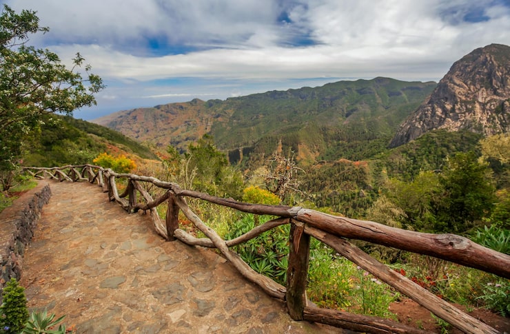 Foto paisaje de la gomera islas canarias españa