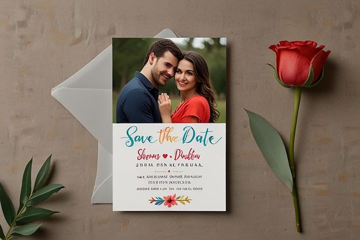 Foto save the date design design von ihren wunderschönen erinnerungen design memory save the date designer